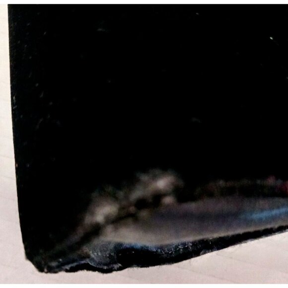 Vintage Black Velvet Evening Bag Handle Strap Made in Canada Purse - Picture 10 of 11